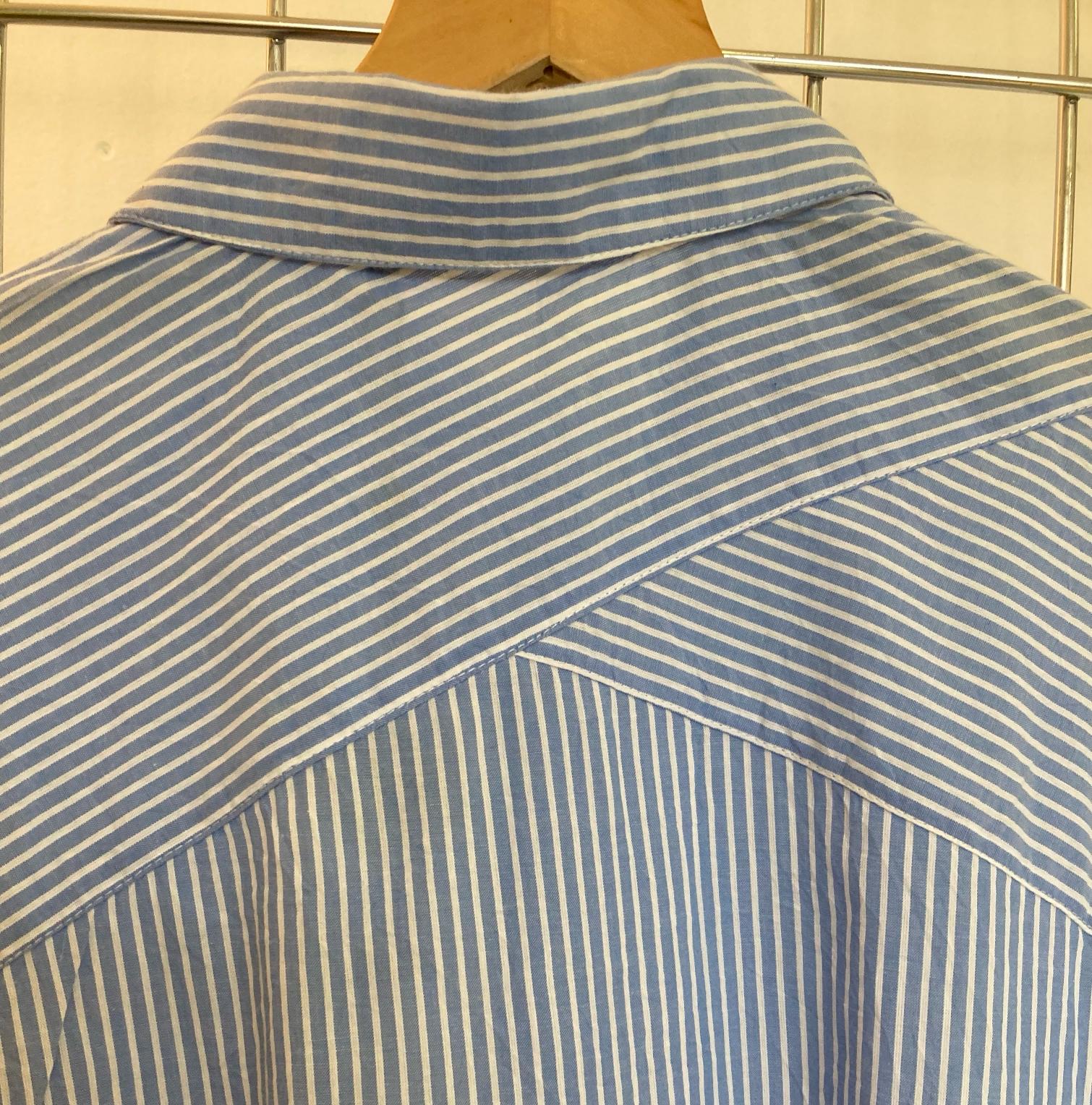 Cotton stripe shirt - Maya Maya Ltd