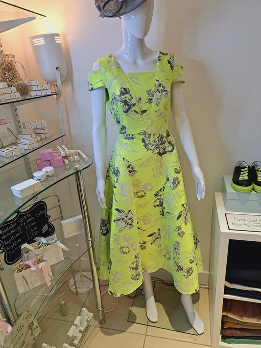 Lime ocassion dress - Maya Maya Ltd