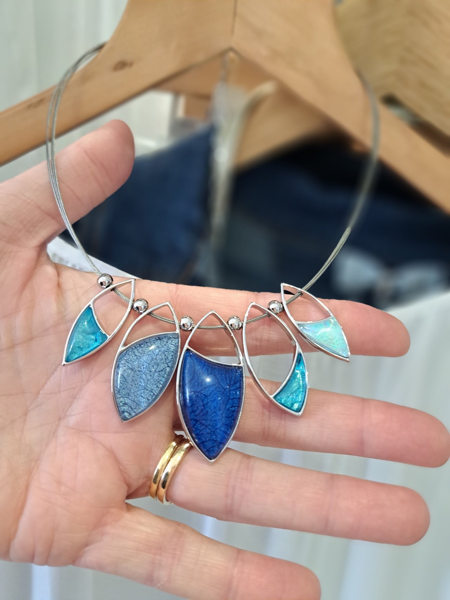 Blues necklace - Maya Maya Ltd