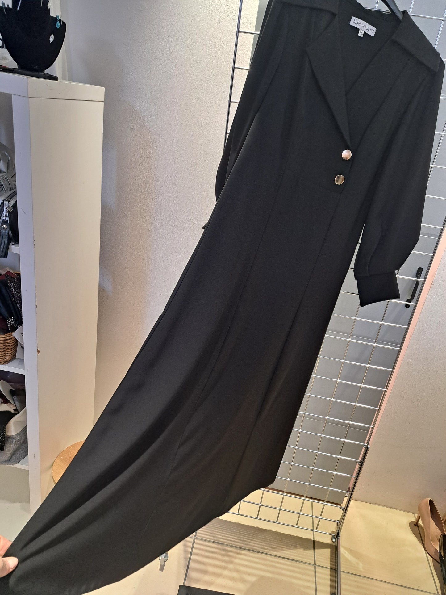 Kate Cooper black midi dress - Maya Maya Ltd