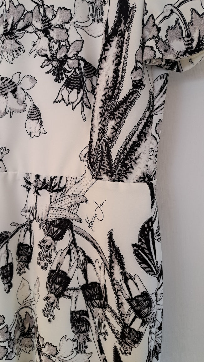 Kevan Jon limited edition print midi dress - Maya Maya Ltd