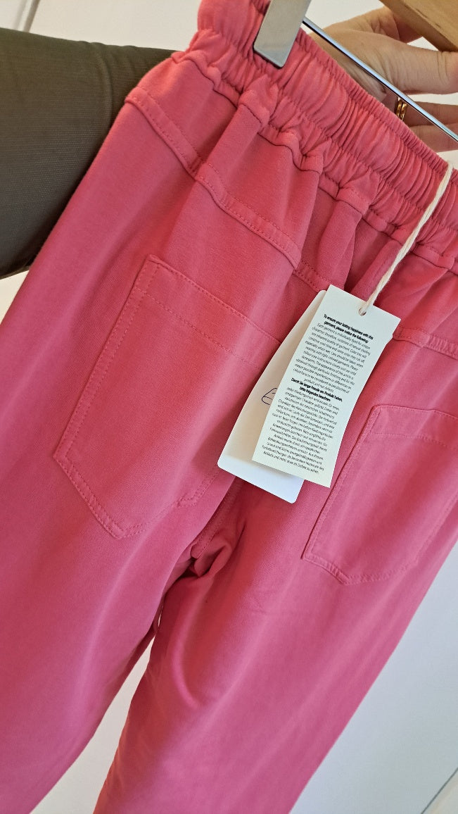 Funky  Staff coral pink YOU trousers - Maya Maya Ltd