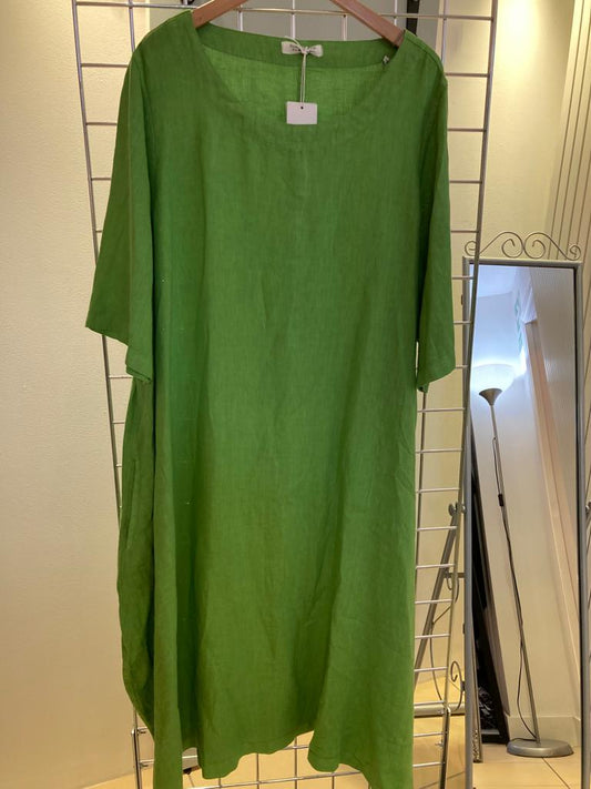linen oversized dress - Maya Maya Ltd