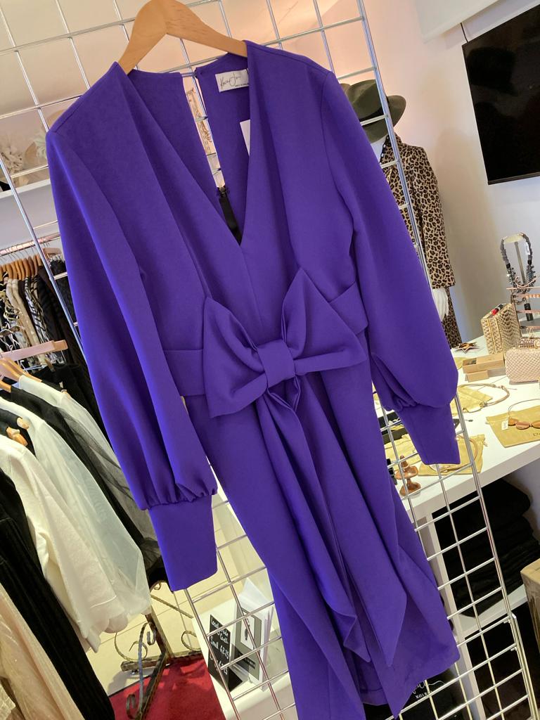 Kevan Jon Adriana dress Violet - Maya Maya Ltd