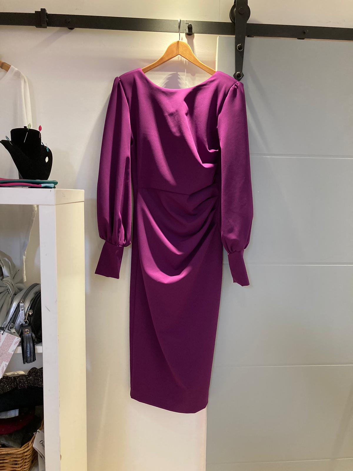 Kevan Jon Zooey dress purple - Maya Maya Ltd