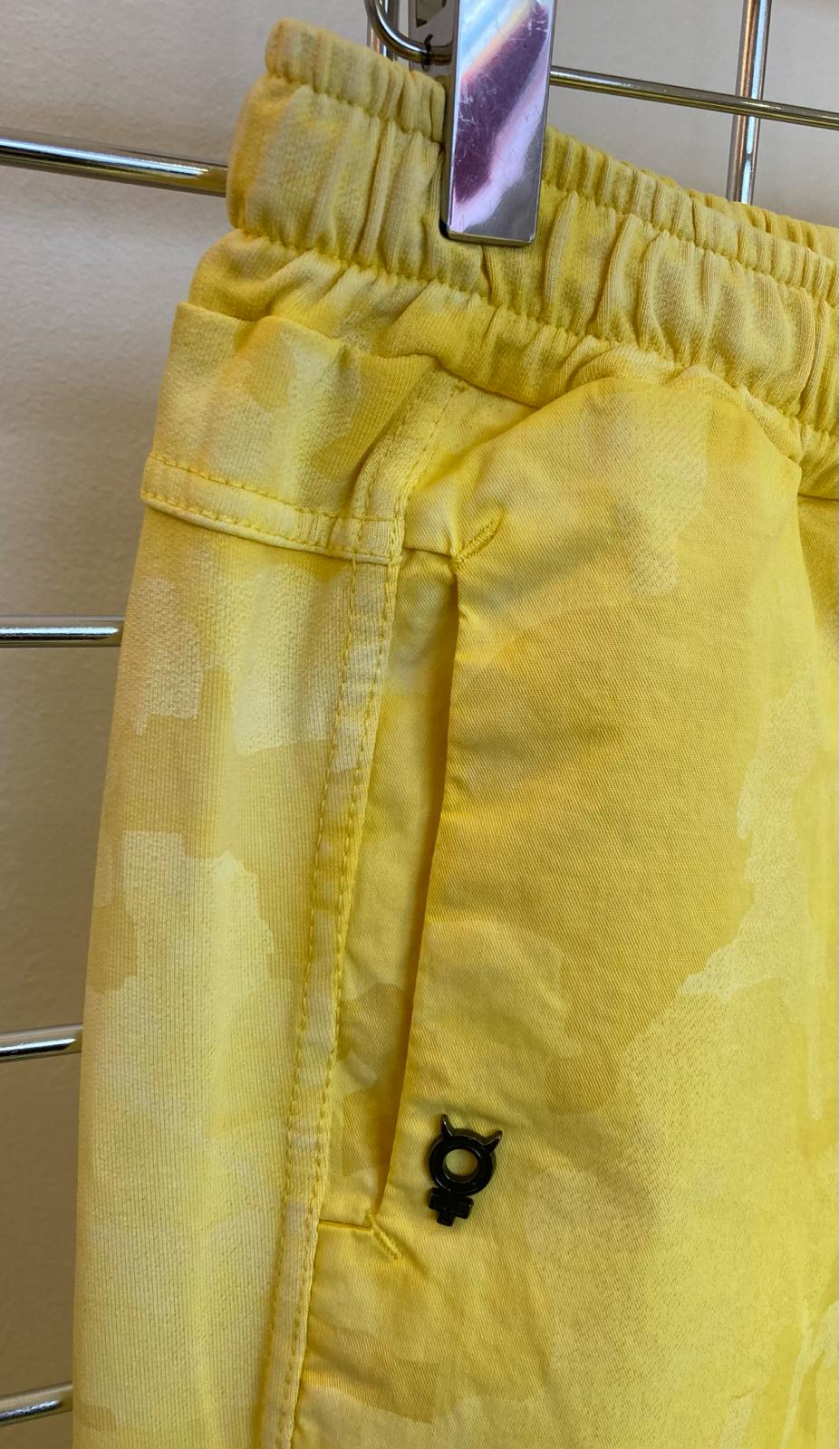 Funky Staff YOU yellow camouflage pants - Maya Maya Ltd
