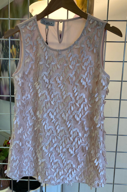 Lizabella Pink dressy vest top - Maya Maya Ltd