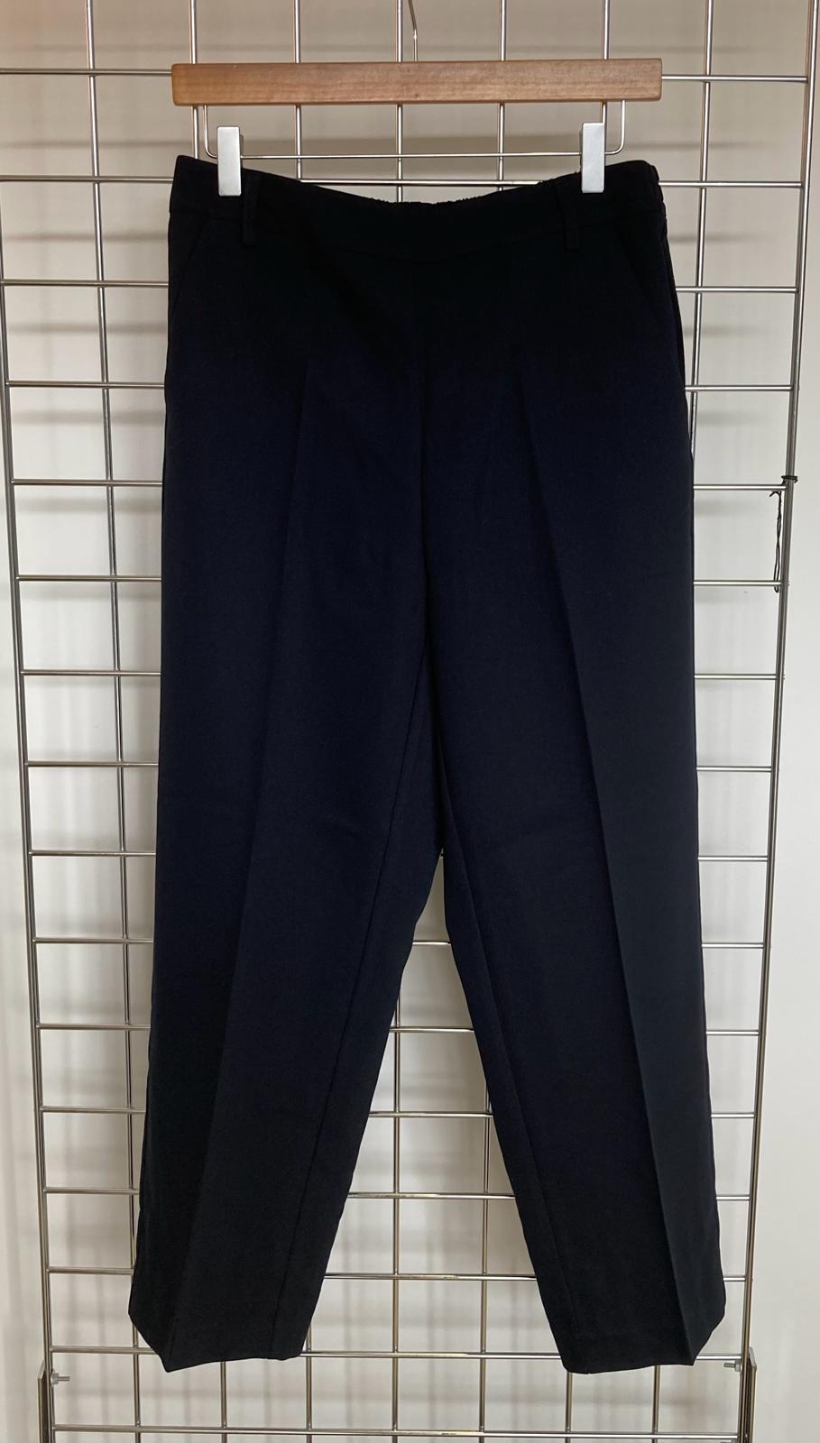 Flat front pull on stretch trousers - Maya Maya Ltd