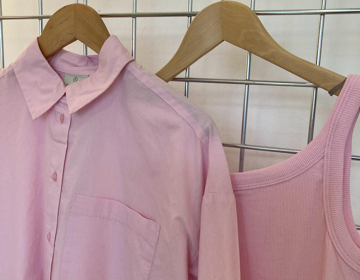 Pink cotton shirt - Maya Maya Ltd