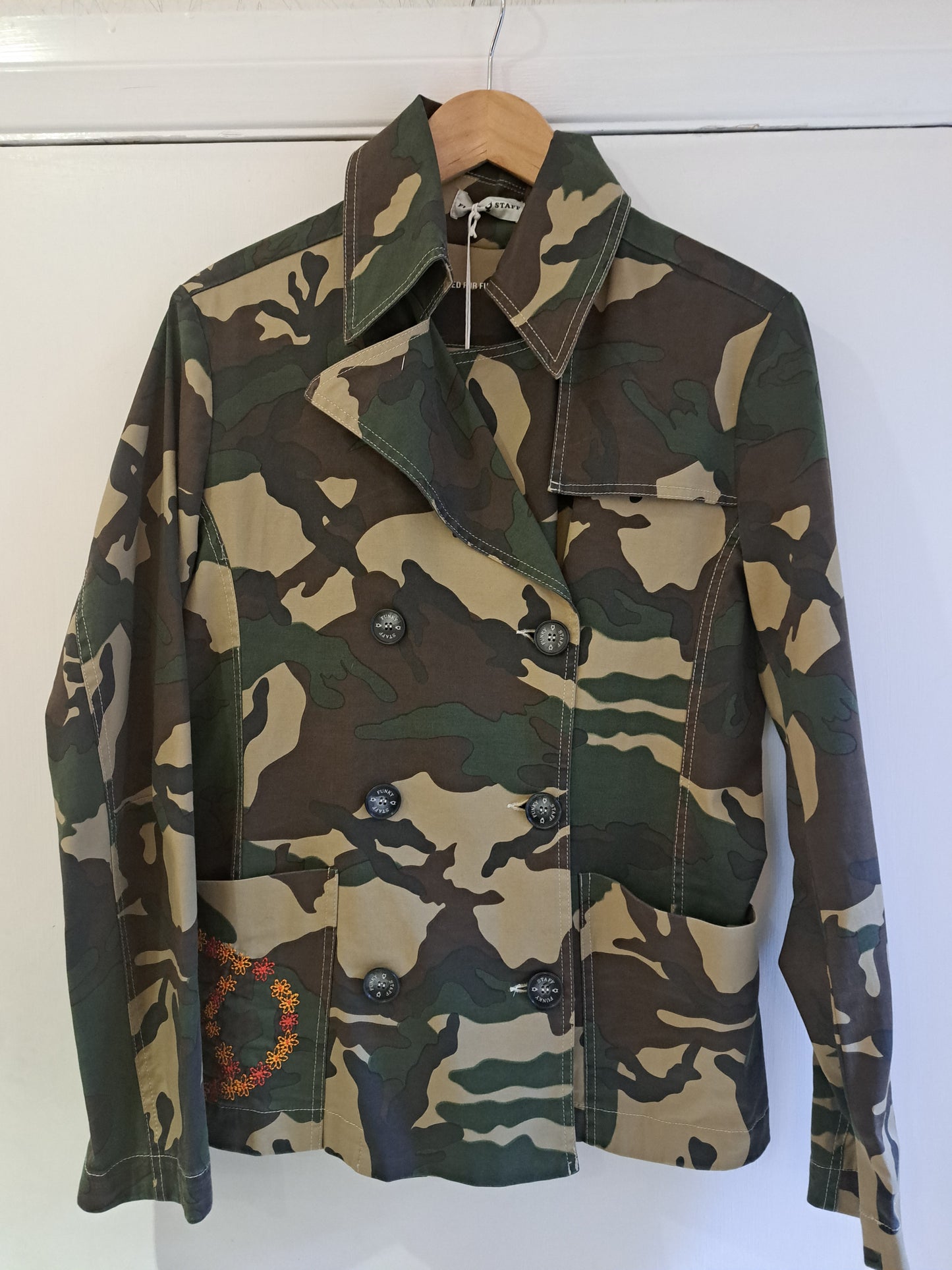 Funky Staff camouflage jacket - Maya Maya Ltd
