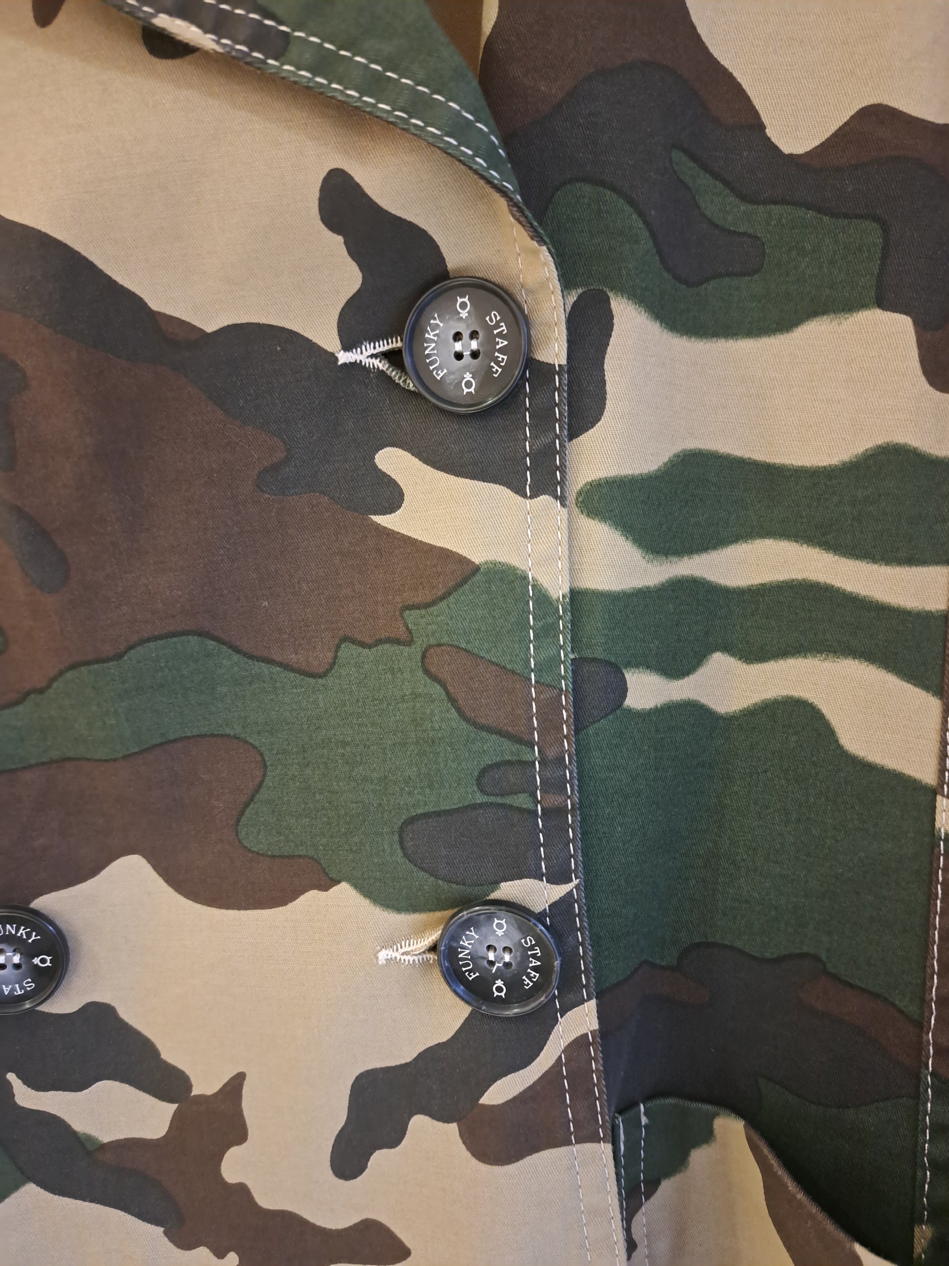 Funky Staff camouflage jacket - Maya Maya Ltd