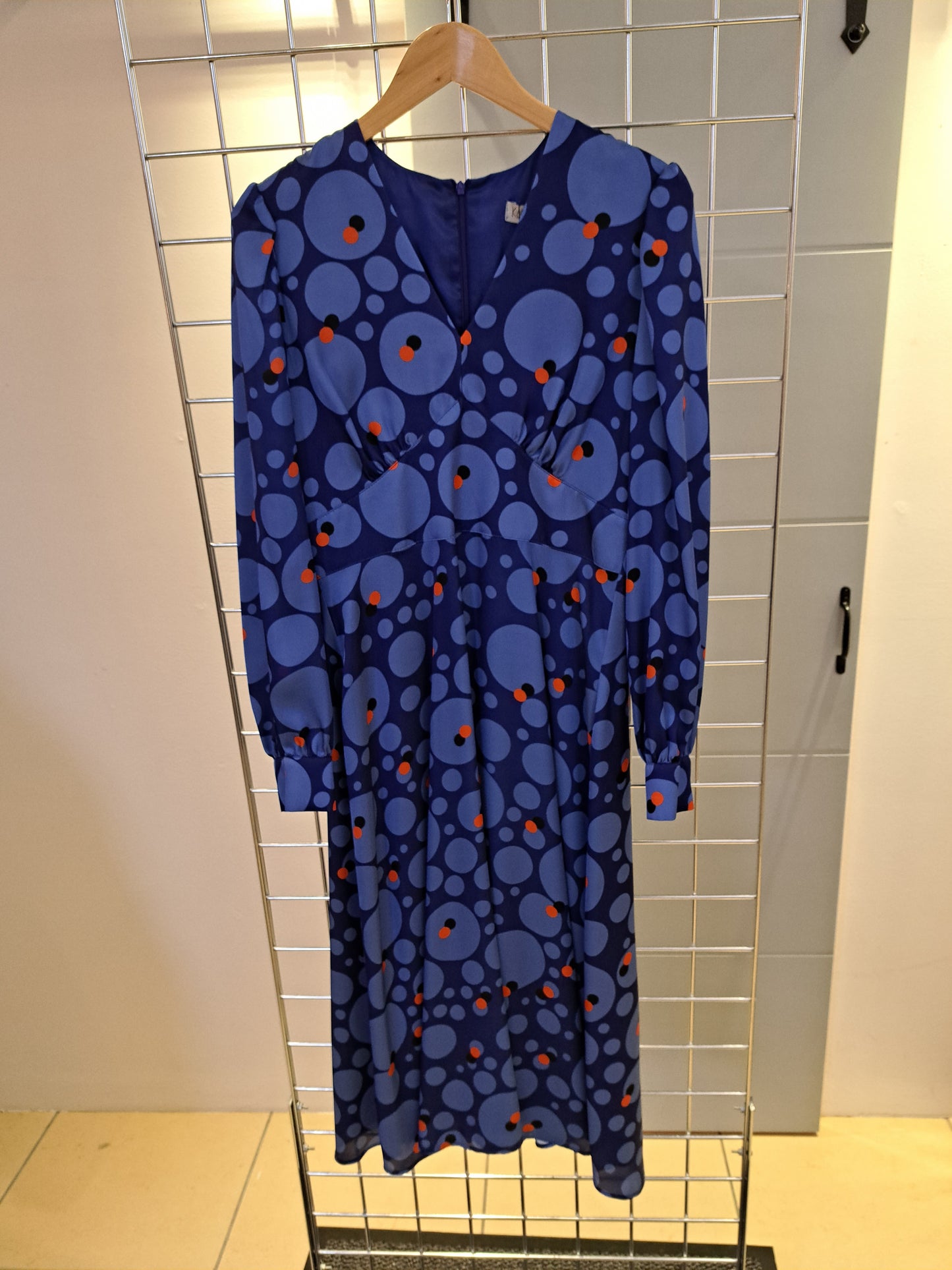 Kate Cooper Blue spot dress - Maya Maya Ltd