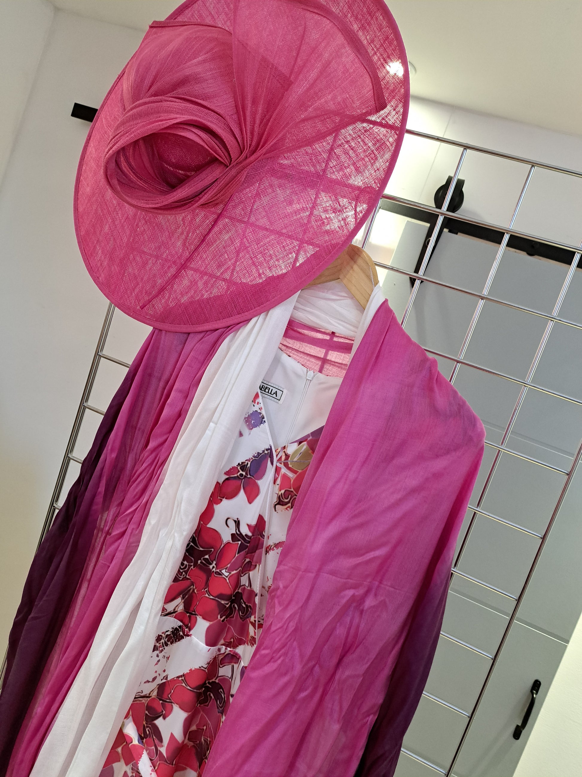 Flowery pink midi dress - Maya Maya Ltd