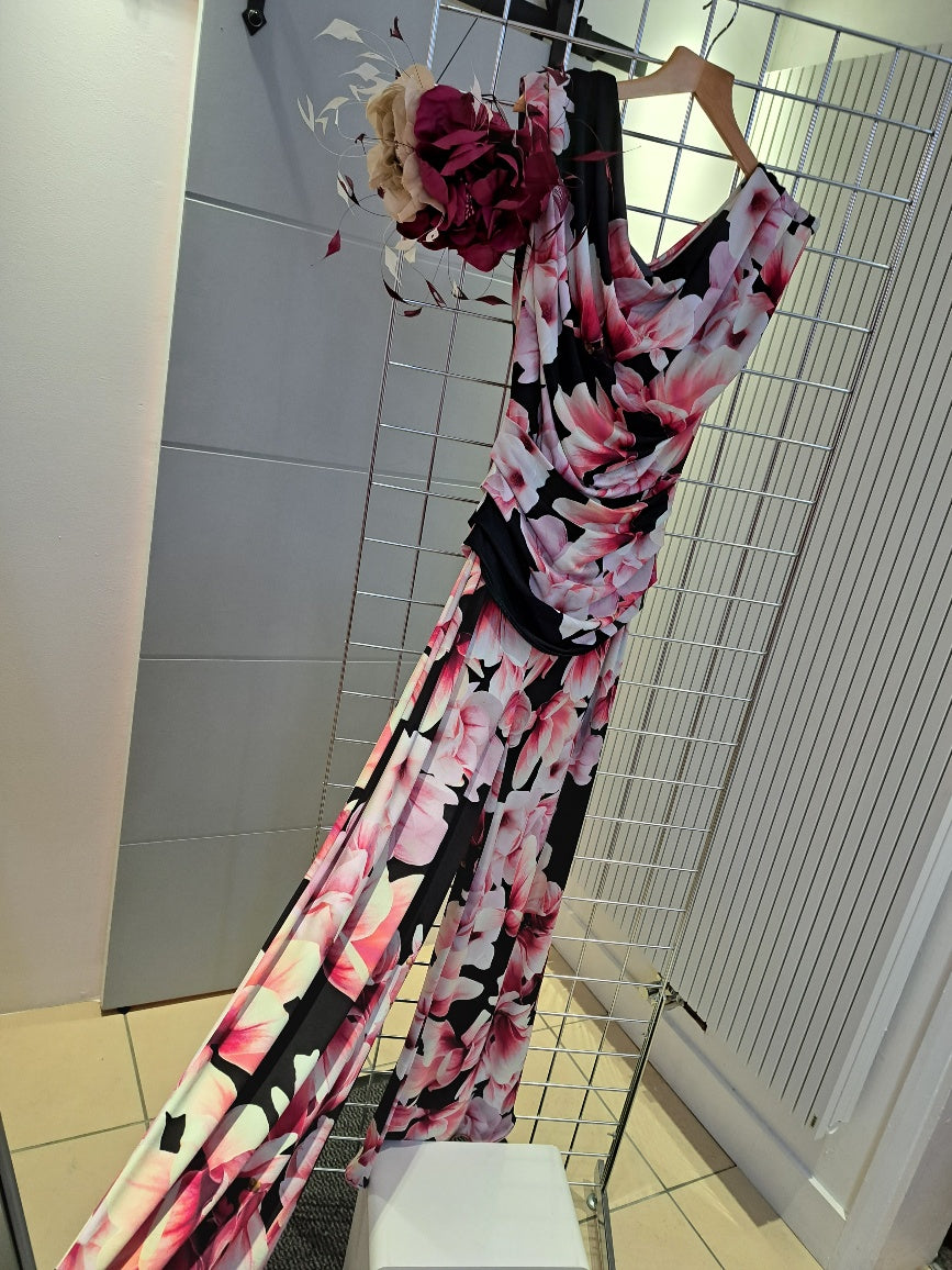 Flower patterned jumpsuit - Maya Maya Ltd