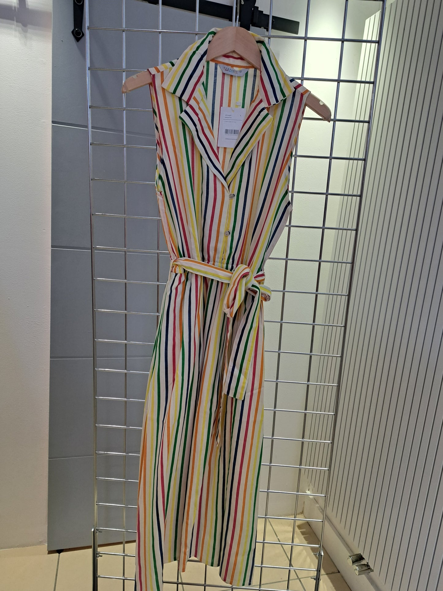 Candy Stripe shirt dress - Maya Maya Ltd